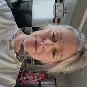 Tiffany & Co. Silver 16" Necklace Choker with Heart Charm and Circle Toggle